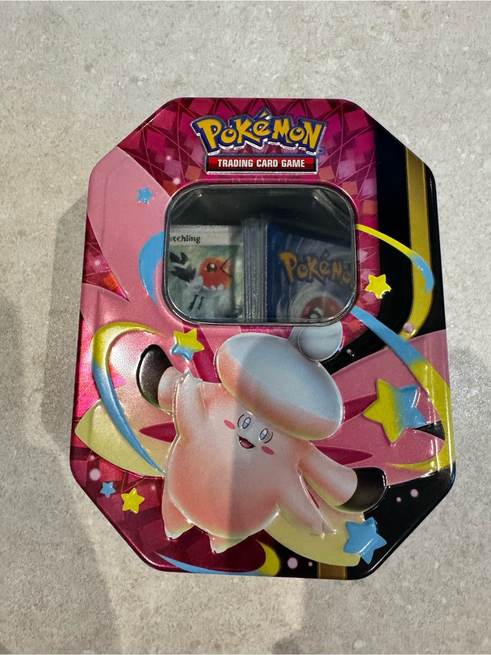 POKÉMON CLEFABLE TIN with MISC BULK